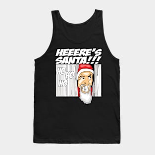 Heeere's Santa Tank Top